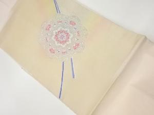 リサイクル　華紋模様織出し暈し名古屋帯